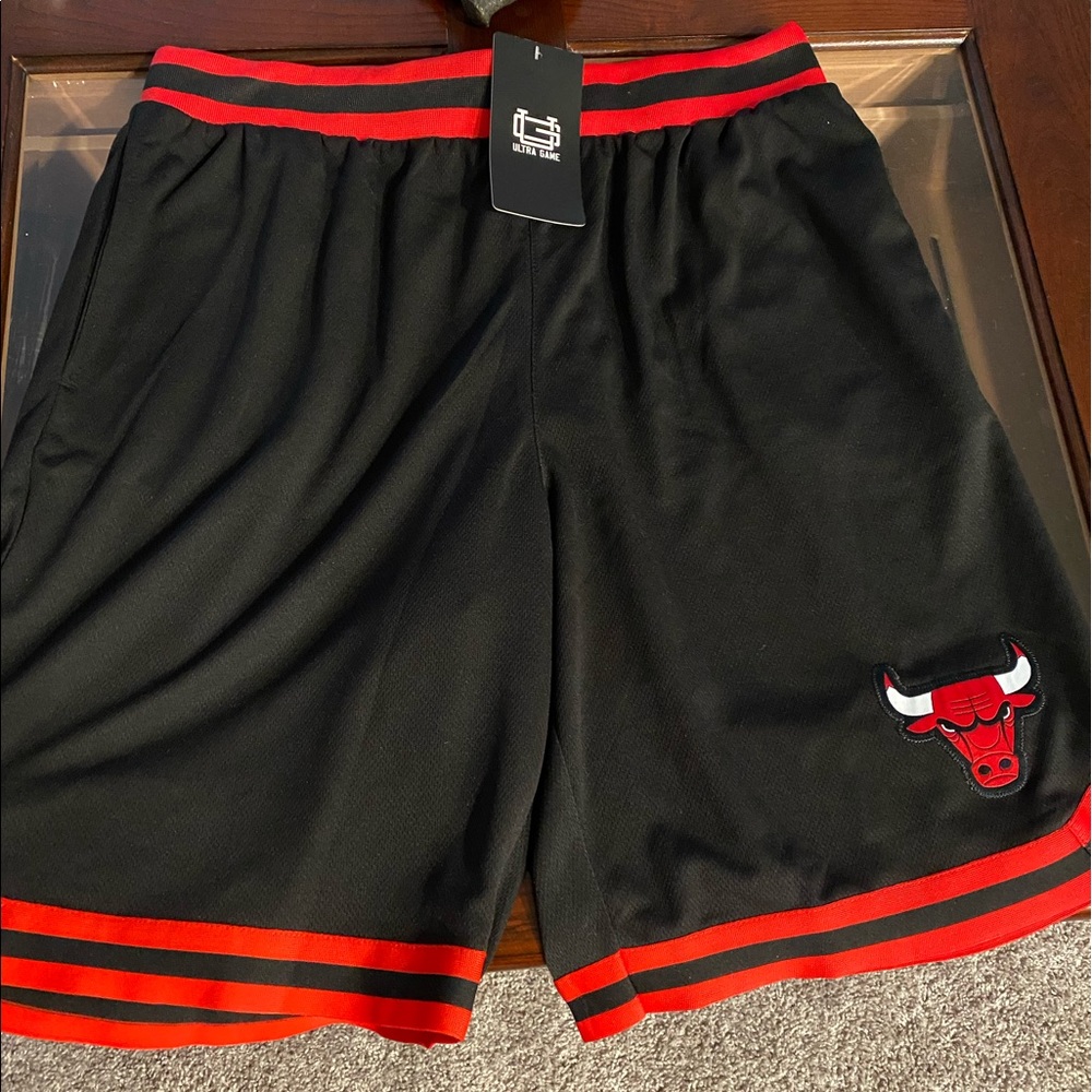 Official NBA Chicago Bulls basketball shorts